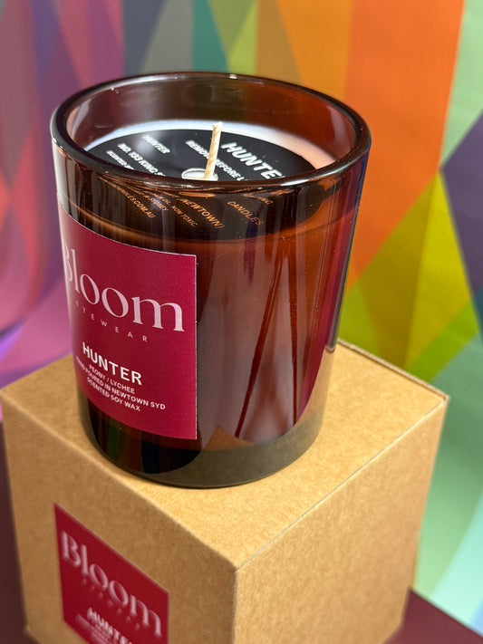 Bloom x Hunter Candle - Peony / Lychee