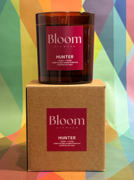 Bloom x Hunter Candle - Peony / Lychee